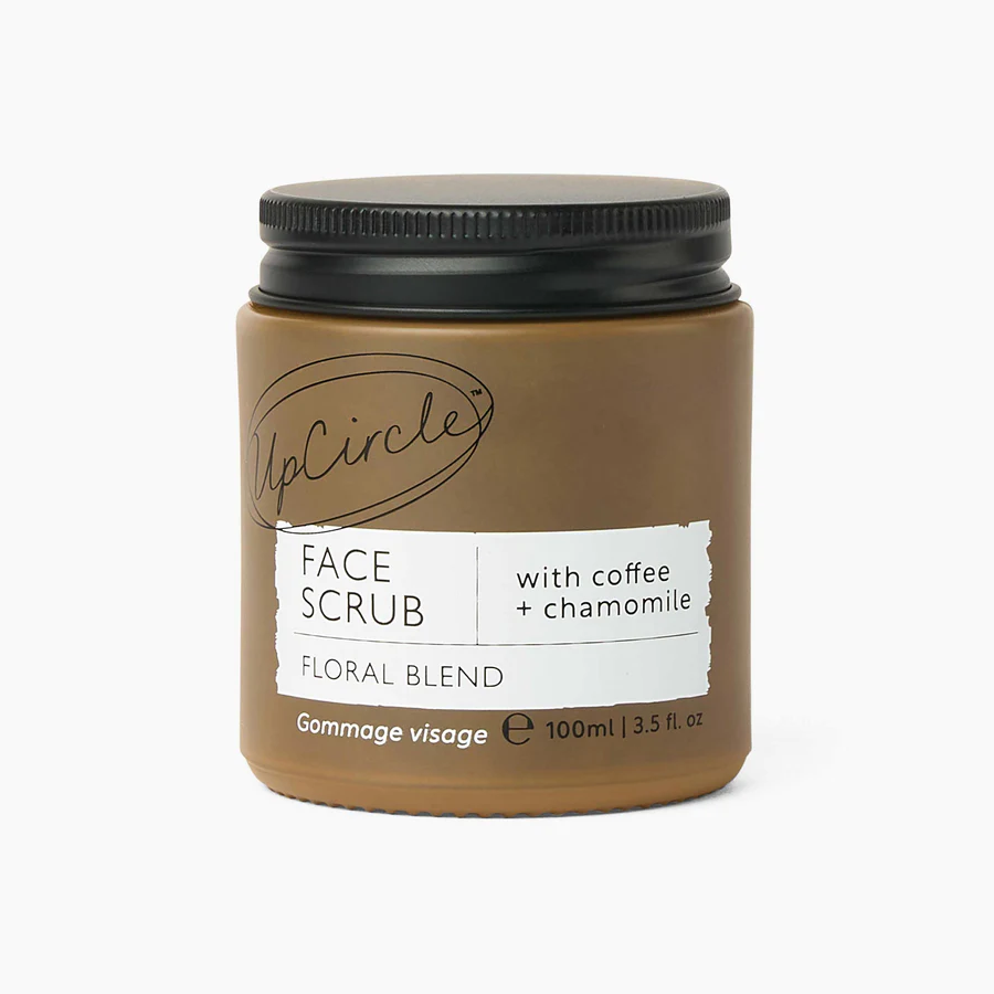 Coffee Face Scrub – Floral Blend for Sensitive Skin (TUBE)