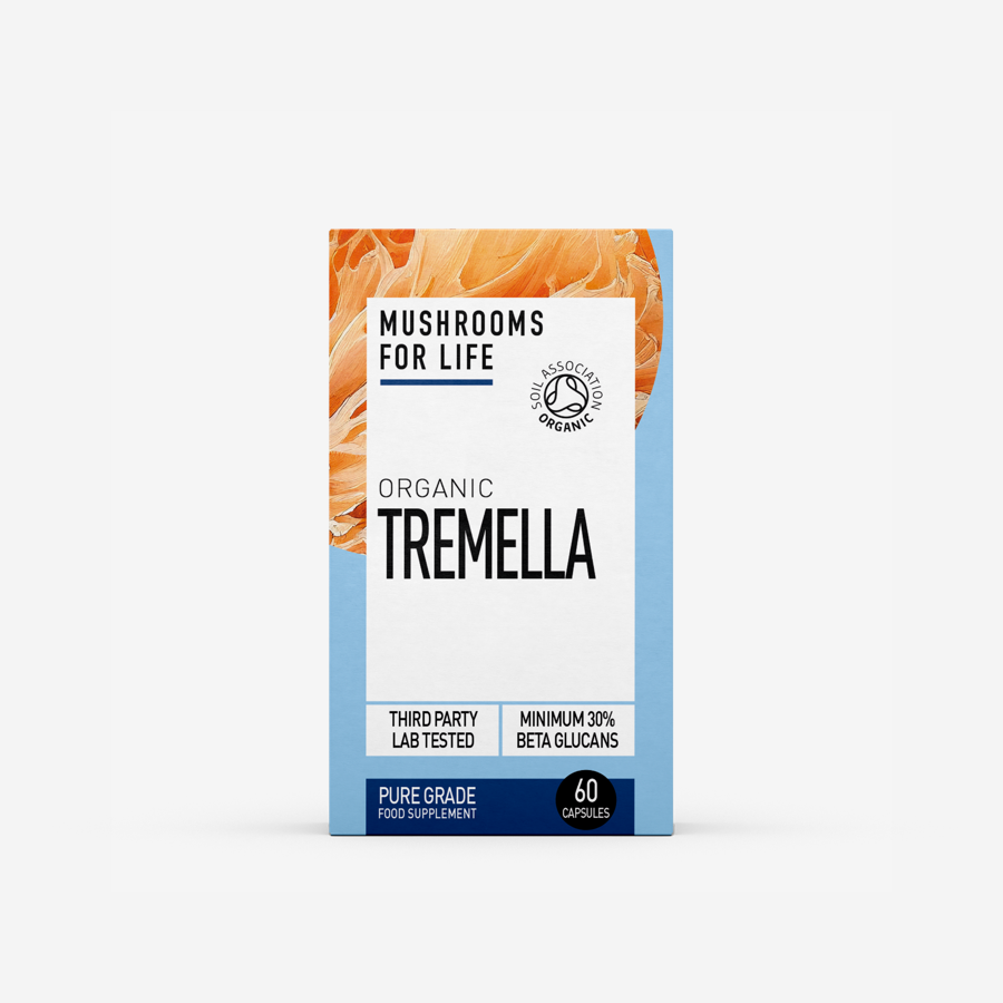 Organic Tremella Pure Grade Extract Capsules