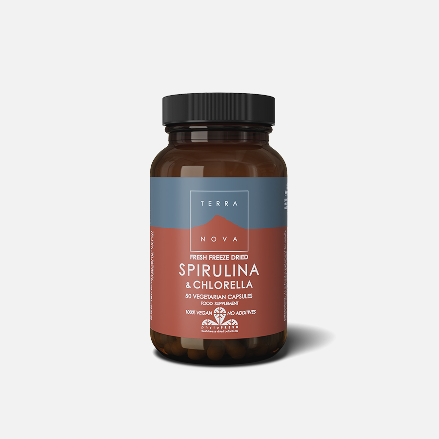 Spirulina & Chlorella (Fresh Freeze Dried-Organic)